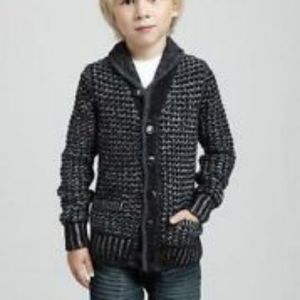 Rag & bone Heathered Shawl-Collar Cardigan